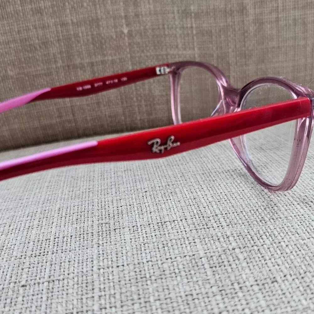 Ray-Ban Youth Glasses Frame RB1586 3777 Red/Pink Eyeglasses 47[]16 130